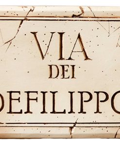 Benvenuti Amici Italian sign, Welcome Friends sign item 543A – PIAZZA PISANO
